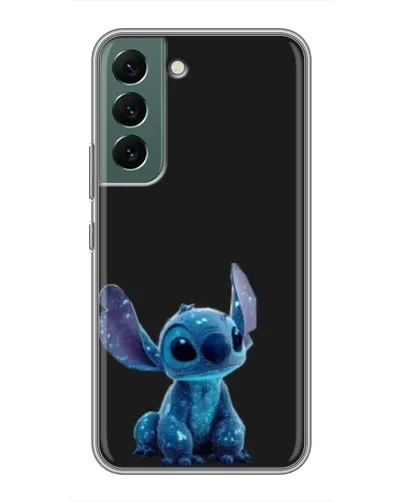 Чохол для Samsung Galaxy S22 з картинкою «Стіч на чорному» Чохол для Samsung Galaxy S22 з картинкою «Стіч на чорному»