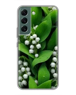Чехол для Samsung Galaxy S22 с картинкой «Ландыши в зелени» Чехол для Samsung Galaxy S22 с картинкой «Ландыши в зелени»