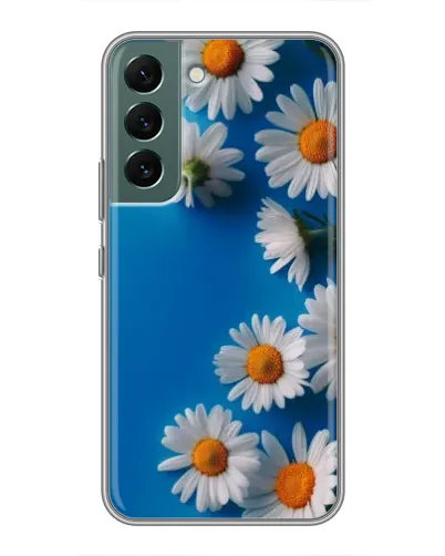 Чехол для Samsung Galaxy S22 с картинкой «Белоснежные маргаритки» Чехол для Samsung Galaxy S22 с картинкой «Белоснежные маргаритки»