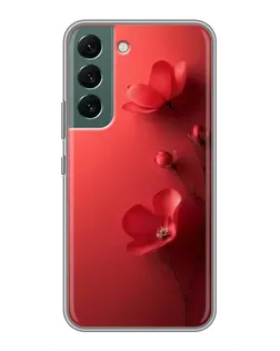 Чехол для Samsung Galaxy S22 с картинкой «Маковые соцветия» Чехол для Samsung Galaxy S22 с картинкой «Маковые соцветия»