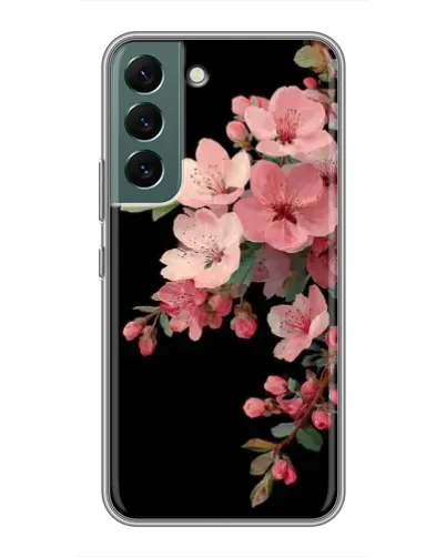 Чехол для Samsung Galaxy S22 с картинкой «Розовая ветка сакуры» Чехол для Samsung Galaxy S22 с картинкой «Розовая ветка сакуры»