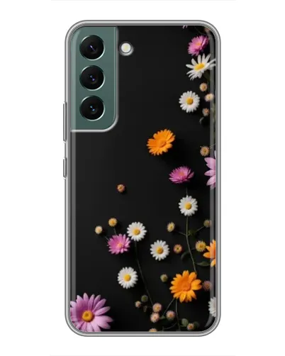Чехол для Samsung Galaxy S22 с картинкой «Цветочная композиция» Чехол для Samsung Galaxy S22 с картинкой «Цветочная композиция»