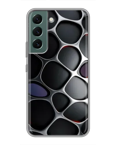 Чохол для Samsung Galaxy S22 з картинкою «Об'ємна темна решітка» Чохол для Samsung Galaxy S22 з картинкою «Об'ємна темна решітка»