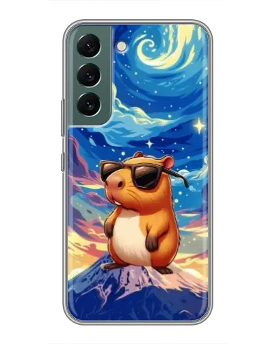 Чехол для Samsung Galaxy S22 с картинкой «Капибара Ван Гога» Чехол для Samsung Galaxy S22 с картинкой «Капибара Ван Гога»