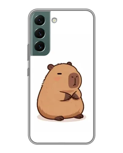 Чехол для Samsung Galaxy S22 с картинкой «Толстенькая капибара» Чехол для Samsung Galaxy S22 с картинкой «Толстенькая капибара»