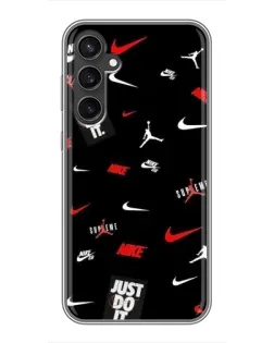 Чехол для Samsung Galaxy S23 FE с картинкой «Nike Mix Pattern» Чехол для Samsung Galaxy S23 FE с картинкой «Nike Mix Pattern»