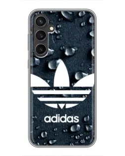 Чехол для Samsung Galaxy S23 FE с картинкой «Adidas Trefoil Blue» Чехол для Samsung Galaxy S23 FE с картинкой «Adidas Trefoil Blue»