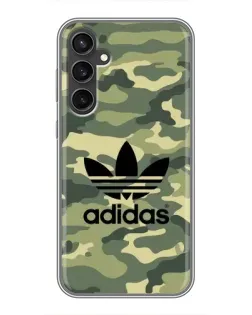 Чехол для Samsung Galaxy S23 FE с картинкой «Милитари стиль Adidas» Чехол для Samsung Galaxy S23 FE с картинкой «Милитари стиль Adidas»