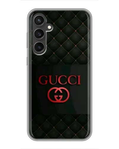 Чехол для Samsung Galaxy S23 FE с картинкой «Gucci — стеганый черный» Чехол для Samsung Galaxy S23 FE с картинкой «Gucci — стеганый черный»
