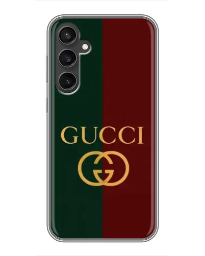 Чехол для Samsung Galaxy S23 FE с картинкой «Gucci — темно-зеленый градиент» Чехол для Samsung Galaxy S23 FE с картинкой «Gucci — темно-зеленый градиент»