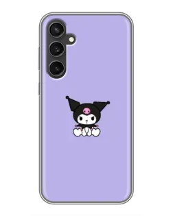 Чехол для Samsung Galaxy S23 FE с картинкой «Kuromi — фиолетовый минимализм» Чехол для Samsung Galaxy S23 FE с картинкой «Kuromi — фиолетовый минимализм»