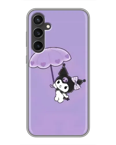 Чехол для Samsung Galaxy S23 FE с картинкой «Kuromi с зонтиком» Чехол для Samsung Galaxy S23 FE с картинкой «Kuromi с зонтиком»