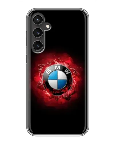 Чехол для Samsung Galaxy S23 FE с картинкой «Логотип BMW — вспышка»