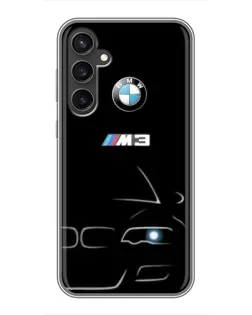 Чехол для Samsung Galaxy S23 FE с картинкой «Минималистичный принт BMW M3» Чехол для Samsung Galaxy S23 FE с картинкой «Минималистичный принт BMW M3»