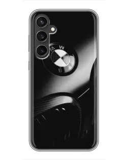 Чехол для Samsung Galaxy S23 FE с картинкой «Эмблема BMW — макро» Чехол для Samsung Galaxy S23 FE с картинкой «Эмблема BMW — макро»