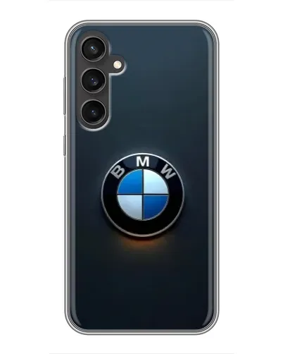 Чехол для Samsung Galaxy S23 FE с картинкой «Логотип BMW — минимализм»