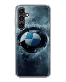 Чехол для Samsung Galaxy S23 FE с картинкой «Логотип BMW — лед» Чехол для Samsung Galaxy S23 FE с картинкой «Логотип BMW — лед»