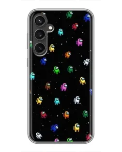 Чехол для Samsung Galaxy S23 FE с картинкой «Экипаж Among Us» Чехол для Samsung Galaxy S23 FE с картинкой «Экипаж Among Us»