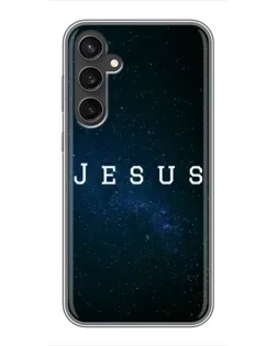 Чехол для Samsung Galaxy S23 FE с картинкой «Звездное небо Jesus»