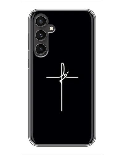 Чехол для Samsung Galaxy S23 FE с картинкой «Тонкий крест» Чехол для Samsung Galaxy S23 FE с картинкой «Тонкий крест»