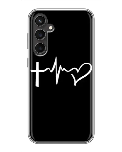 Чехол для Samsung Galaxy S23 FE с картинкой «Пульс веры» Чехол для Samsung Galaxy S23 FE с картинкой «Пульс веры»