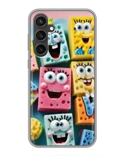 Чехол для Samsung Galaxy S23 FE с картинкой «Цветные губки»