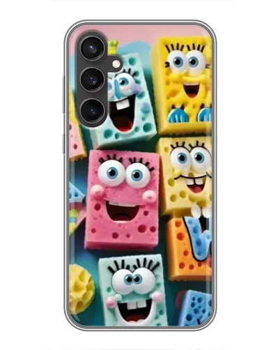 Чехол для Samsung Galaxy S23 FE с картинкой «Цветные губки» Чехол для Samsung Galaxy S23 FE с картинкой «Цветные губки»