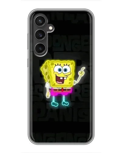 Чехол для Samsung Galaxy S23 FE с картинкой «Неоновый Губка Боб» Чехол для Samsung Galaxy S23 FE с картинкой «Неоновый Губка Боб»