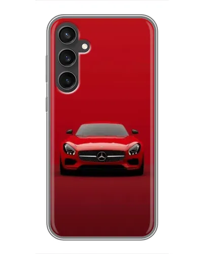Чехол для Samsung Galaxy S23 FE с картинкой «Красный Mercedes AMG» Чехол для Samsung Galaxy S23 FE с картинкой «Красный Mercedes AMG»