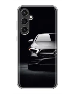 Чехол для Samsung Galaxy S23 FE с картинкой «Свет фар Mercedes»