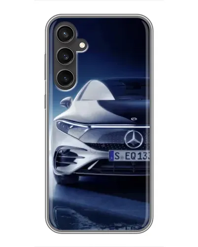 Чехол для Samsung Galaxy S23 FE с картинкой «Mercedes EQ — будущее» Чехол для Samsung Galaxy S23 FE с картинкой «Mercedes EQ — будущее»