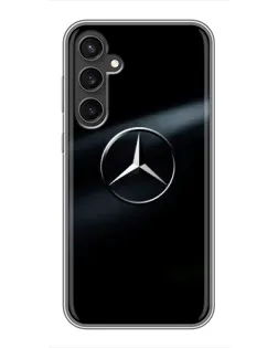 Чехол для Samsung Galaxy S23 FE с картинкой «Mercedes на металле» Чехол для Samsung Galaxy S23 FE с картинкой «Mercedes на металле»