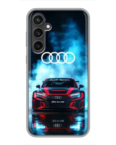 Чехол для Samsung Galaxy S23 FE с картинкой «Audi Sport — неон» Чехол для Samsung Galaxy S23 FE с картинкой «Audi Sport — неон»