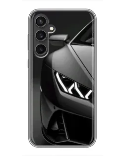 Чехол для Samsung Galaxy S23 FE с картинкой «Lamborghini фары детализация»