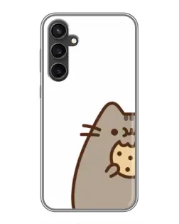 Чехол для Samsung Galaxy S23 FE с картинкой «Пушин с печеньем» Чехол для Samsung Galaxy S23 FE с картинкой «Пушин с печеньем»