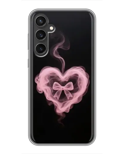 Чехол для Samsung Galaxy S23 FE с картинкой «Дымчатое сердце»
