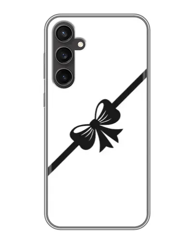 Чехол для Samsung Galaxy S23 FE с картинкой «Диагональный бант»
