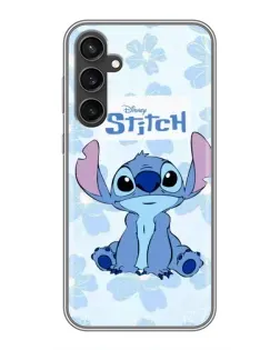 Чехол для Samsung Galaxy S23 FE с картинкой «Stitch среди цветов»