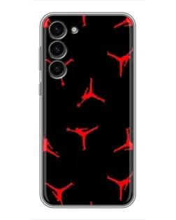 Чохол для Samsung Galaxy S23 Plus з картинкою «Jordan Red Pattern» Чохол для Samsung Galaxy S23 Plus з картинкою «Jordan Red Pattern»