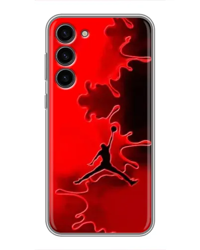 Чохол для Samsung Galaxy S23 Plus з картинкою «Jordan Red Smoke»
