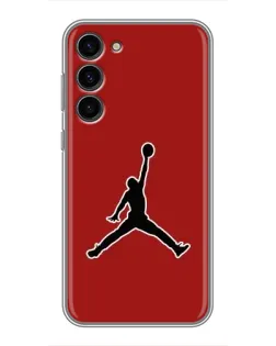 Чохол для Samsung Galaxy S23 Plus з картинкою «Jordan Red Back»