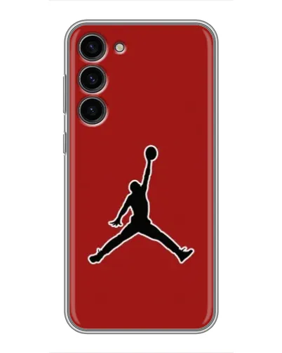 Чохол для Samsung Galaxy S23 Plus з картинкою «Jordan Red Back»