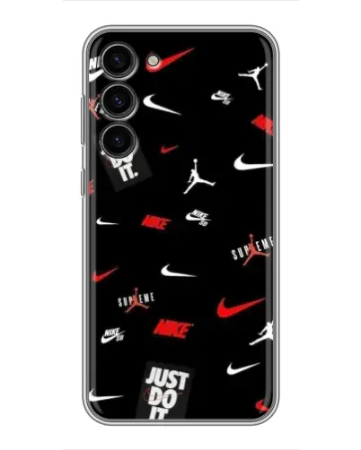 Чохол для Samsung Galaxy S23 Plus з картинкою «Nike Mix Pattern»
