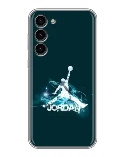 Чохол для Samsung Galaxy S23 Plus з картинкою «Jordan Blue Fire»