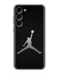 Чохол для Samsung Galaxy S23 Plus з картинкою «Jordan Dark Carbon»