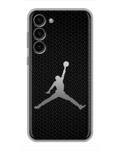 Чохол для Samsung Galaxy S23 Plus з картинкою «Jordan Dark Carbon»