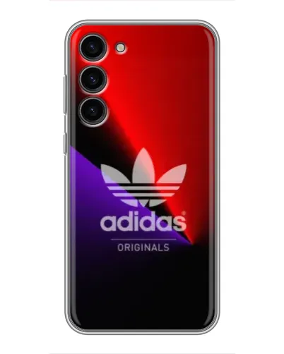Чохол для Samsung Galaxy S23 Plus з картинкою «Adidas Red Neon»