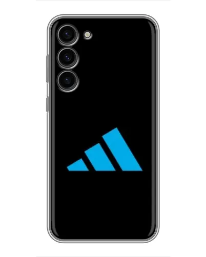 Чохол для Samsung Galaxy S23 Plus з картинкою «Adidas Cyan Logo»