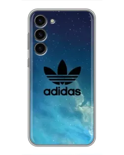 Чехол для Samsung Galaxy S23 Plus с картинкой «Adidas Stone Logo» Чехол для Samsung Galaxy S23 Plus с картинкой «Adidas Stone Logo»