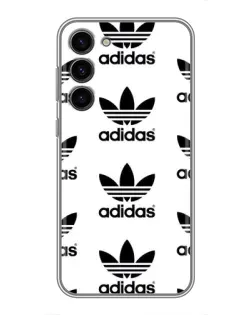 Чехол для Samsung Galaxy S23 Plus с картинкой «Adidas Pattern» Чехол для Samsung Galaxy S23 Plus с картинкой «Adidas Pattern»